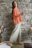 Conrad Box Cotton Knit Papaya -